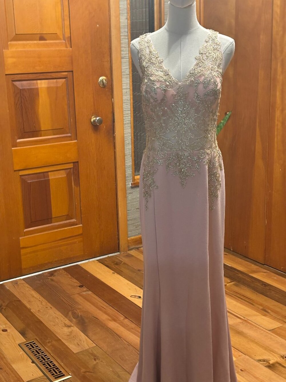 Stunning Pink Evening Gown